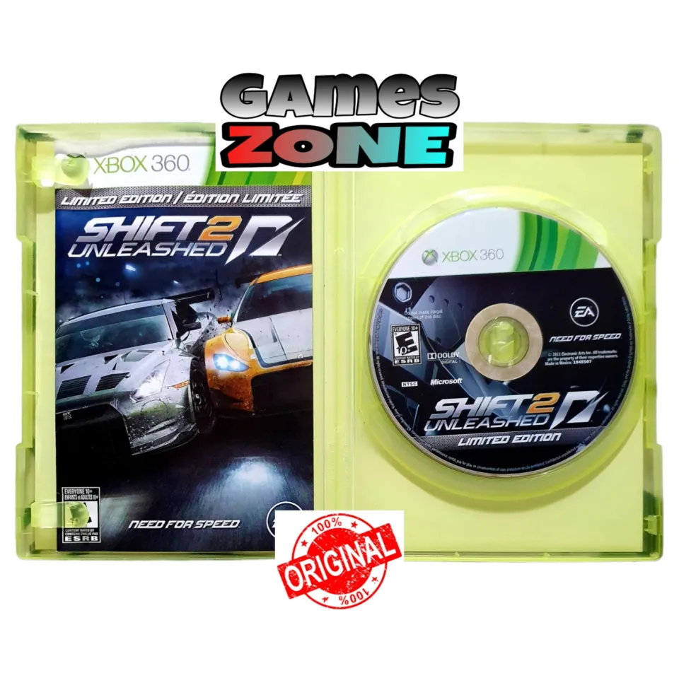 Jogo Need for Speed: Shift 2 Unleashed (Limited Edition) - Xbox 360 em  Promoção na Americanas