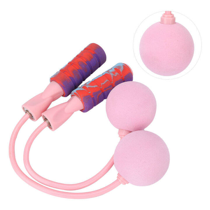 Cordless Jumping Rope Weighted Ball Workout Exercise for Men and Women
