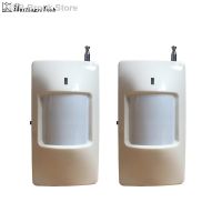 ♣♧Sem Fio Inteligente เครื่องตรวจเซนเซอร์PIR De Alarme Home Alarme Anti-Roubo Antena Embutida GSM PSTN Segurança 2ชิ้น