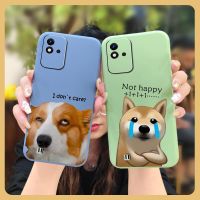 cute Lens package Phone Case For OPPO Realme Narzo 50i Back Cover Cartoon Liquid silicone shell Camera all inclusive