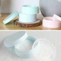 1 Pcs 5g Empty Blue/pink/green Powder Box Excellent Make Up Tools 5g Plastic Cosmetic Jar Empty Loose Powder Jars with Sifter