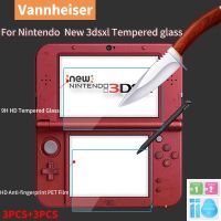 【LZ】 9H Tempered Glass For Nintendo New 3DS XL LL Screen Protector   Down PET Full Cover Game Console Protective Film Guard 3DS XL/LL