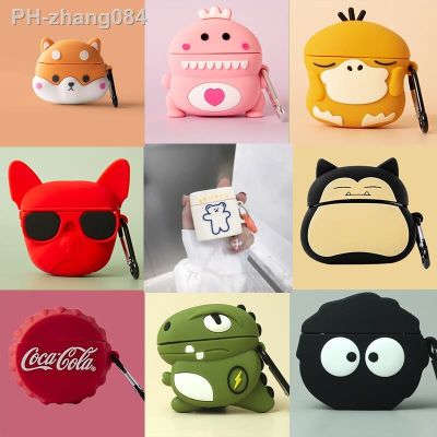 3D Headset Cases for Xiaomi Air 2s /Air 2 Mi True Wireless Bluetooth Earphone 2 Case Cute Silicon Case Cartoon Case Cover Funda