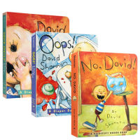 3Pcs oops Oh, David smellsDavid Shannon หนังสือนิทานเด็กปาล์มกระดาษแข็ง