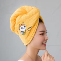 【DT】hot！ 1PC Soft Microfiber Hair Super Absorbent Drying Shower Cap for Turban Twist Wrap