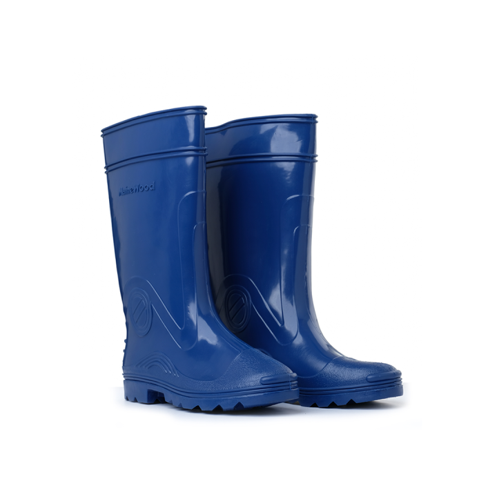MaineWood Men's Blue Rain Boots Lazada PH
