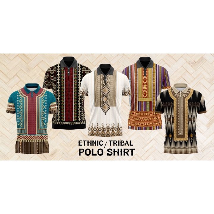 Philippine Ethnic Tribal Inspired Shirt Full Sublimation Polo Shirt ...
