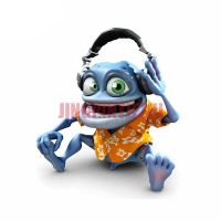 2023 NEW Personality Funny Crazy Frog Cartoon Sticker Decal Decor for Bicycle Motorcycle Accessories Laptop Helmet Trunk Wall