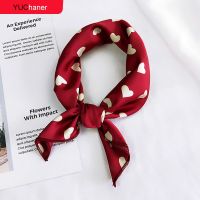 【CC】☇✕﹊  Hair Scarf Tie Print 50cm Small/Square/Silk/Neck/Ring/Scarf  women Neckerchief 2018