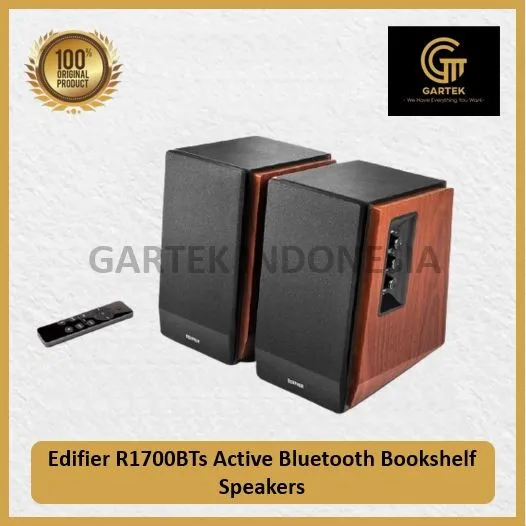 Edifier R1700BTs Active Bluetooth Bookshelf Speakers Lazada Indonesia
