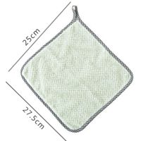 Anti-grease Wiping Rags Kitchen Efficient Super Absorbent Microfiber Cleaning Cloth Home Washing Dish Kitchen Cleaning Towel