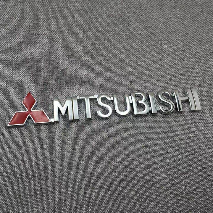 Car Logo Metal Badge Is Applicable To Mitsubishi Trunk Stereo Logo