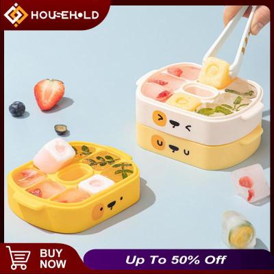 With Lids Ice Maker Frozen Ps/silicone Ice Trays Wine Bar Mold Ice Blocks Maker Model Gifts Square Tray Diy Ice Box Ice Maker Ice Cream Moulds