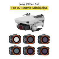 จมูกเลนส์กรองสำหรับ DJI Mini 2 UV ND CPL ND481632PL กล้องกรองชุดสำหรับ DJI Mavic มินิ2 Se มินิอุปกรณ์เสริมจมูก