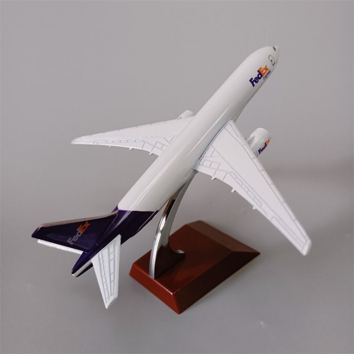 16cm-fedex-express-เครื่องบิน-b777เครื่องบินโบอิ้ง777สายการบินโมเดลเครื่องบินเครื่องบินเครื่องบินจำลองโลหะผสมโลหะ