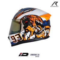 หมวกกันน็อค ID HELMET SPARTAN S4-ขาว