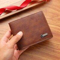 Mens Wallet Business Casual Short Leather Wallet Cross-Border Hot in Stock Wholesale Wallet Wallets