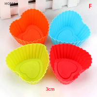 HOMA 5ชิ้น/เซ็ต Flower silicone cake CUP เครื่องมือเค้ก et baking ซิลิโคนแม่พิมพ์