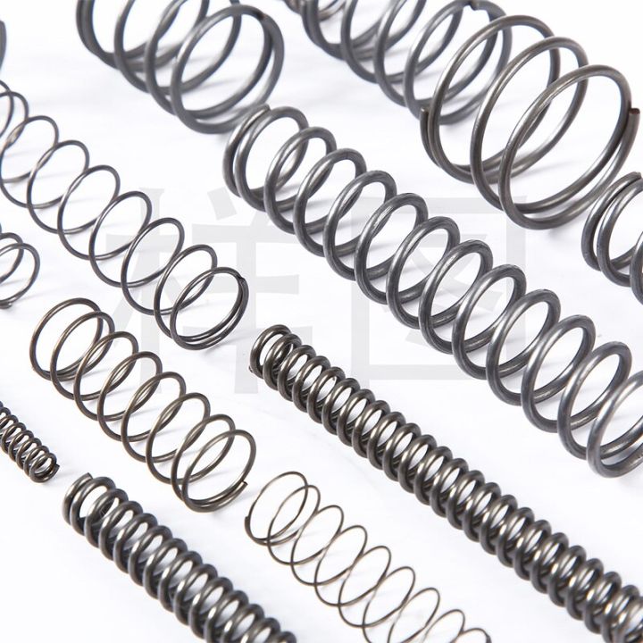 cylindrical-helical-coil-backspring-compressed-shock-absorbing-pressure-return-compression-spring-65mn-steel-wd-0-5mm-custom-spine-supporters