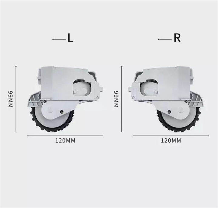 เหมาะสำหรับเปลี่ยนอุปกรณ์เสริมของล้อเดินและลูกกลิ้งของ-xiaomi-mi-jia-1c-เครื่องดูดฝุ่น