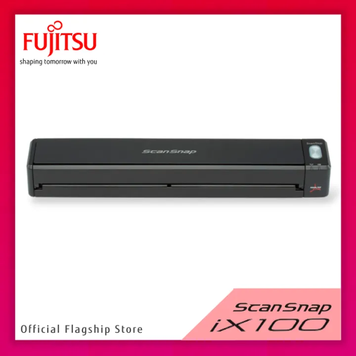ScanSnap iX100 Lightweight Portable Battery Powered WiFi Scanner