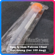 Ống ly tâm Falcon 15ml tiệt trùng Medisafe đóng gói riêng biệt
