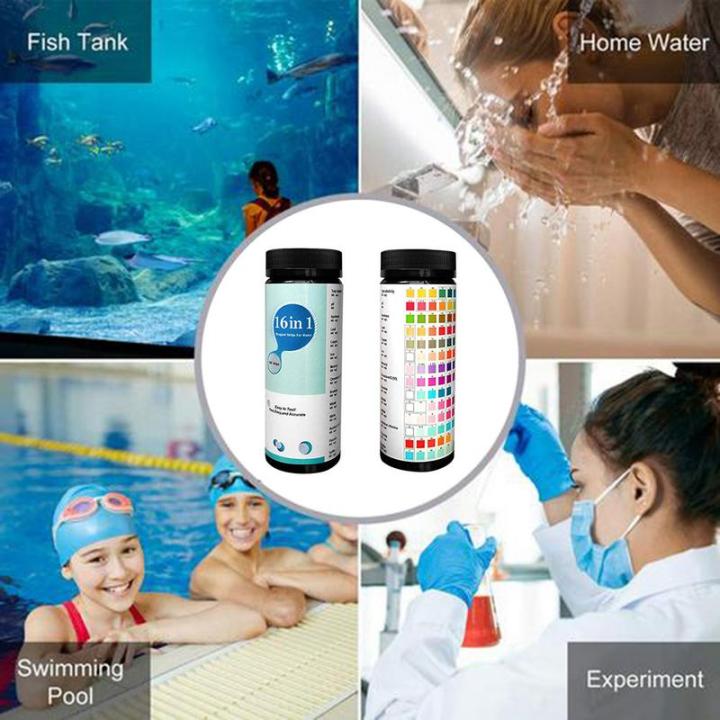 pcs-upgrade-16in1-drinking-water-quality-test-papers-tap-water-quality-test-strips-for-pool-water-aquarium-testing-ph-level-inspection-tools