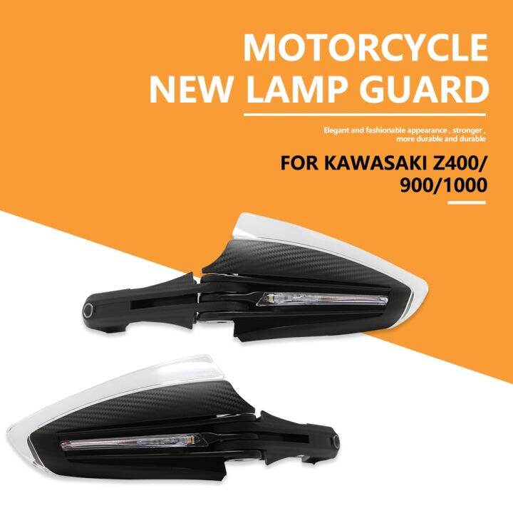 Brand New Motorcycle Handguard with Light for KAWASAKI Z400 Z900 Z1000