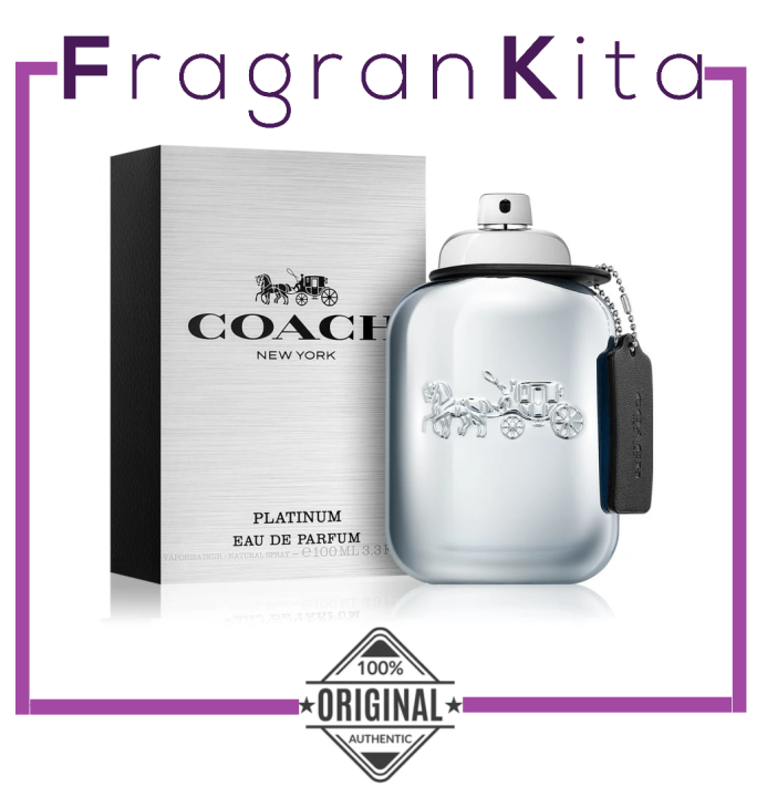 Coach Platinum 100 ml EDP | Lazada