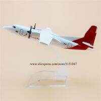 16Cm Air White Colombia Avianca Fokker F-50สายการบินเครื่องบินจำลอง F50โลหะผสมเหล็กหล่อเครื่องบินโมเดลเครื่องบิน Airways