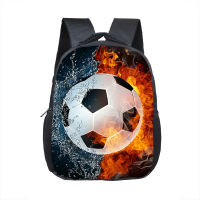 2021New football printing fashion kindergarten backpack childrens lightening polyester Backpack