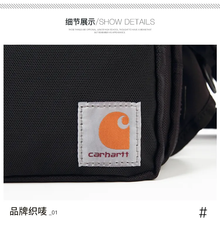 Carhartt Wip New Satchel Bag Chest Bag Men's Street Trend Shoulder