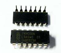 2 PCS 74HC00N 74HC00 Quad 2 - Input ประตูNAND