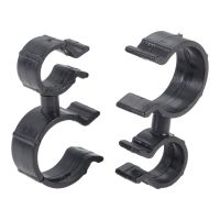 2pcs Car Black Plastic Tubing Support Hose Holder Tubing Clips for Golf 6 MK6 Jetta Passat CC Tiguan Touran Auto Fastener Clip