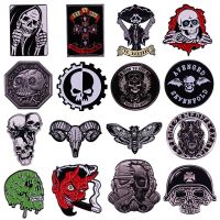 【DT】hot！ Gothic Terror Brooch Pins Metal Badge Accessory Gifts