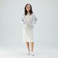 CIRCULAR เดรส ผู้หญิง ผ้า Single Jersey สีครีม Recycled Cotton