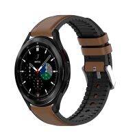 ✸❈♈ Sportowy pasek silikonowy do zegarka Samsung Galaxy 4 klasyczny 46mm 42mm 44mm 40mm skórzany pasek gumowy akcesoria