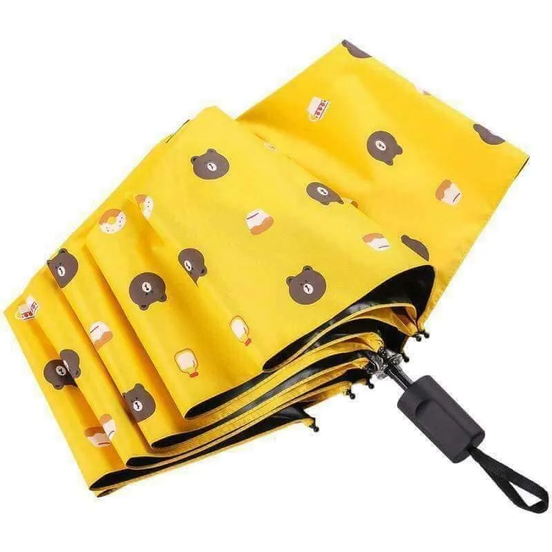 Ô dù gấp gọn che mưa cute mini hình gấu Brown dễ thương chống tia UV,ô gấp gọn gọn kute | Lazada.vn Ô Dù Gấp Gọn Che Mưa Cute Mini Hình Gấu Brown Dễ Thương Chống Tia Uv,Ô Gấp Gọn Gọn Kute | Lazada.Vn