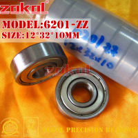 【Worth-Buy】 Zokol ตลับ6201zz 6201 Rs S6201zz 6201 2rs Rz Z1 Z3v3แบริ่งลูกร่องลึก12*32*10มม.