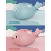 Children Creativity Small Whale Fan Suspension Ball Battery Powered Cute Mini Hand- Leafless Small Fan Toys