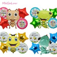 【CC】 Insects Animals Foil Balloons Gecko Ant Jungle Helium Ballon Baby Shower Gifts Kids Birthday Decoration Globos