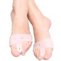 Hot 1 Pair Silicone Toe Hallux Valgus Separator Straightener Bunion Pain Relief Pads New Shoes Accessories