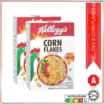 Kellogg's Corn Flakes Breakfast Cereal 450g is not halal