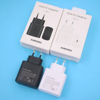 Original Samsung 45W PD Adapter Super Fast Charging Power Head USB C For Galaxy Tab S8 S7 Plus S23 S21 S20 Note20 Ultra Note10