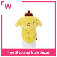 TAKARA TOMY A.rt.s Chokkorisan ตุ๊กตาผ้ากำมะหยี่ Sanrio Characterss Pompurin (สูง11ซม.) 737411