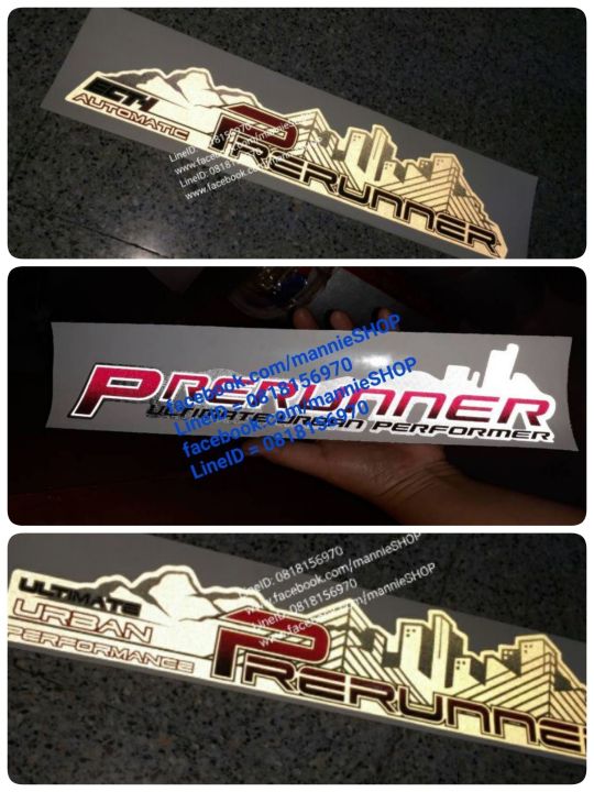 สติ๊กเกอร์ติดแก้มท้ายรถ-toyota-vigo-champ-สะท้อนแสง-3m-sticker-โตโยต้า-ect-i-automatic-prerunner-ultimate-urban-performance-prerunner-ultimate