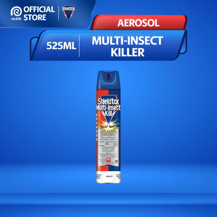 Shieldtox MultiInsect Killer Spray Aerosol 525ml Lazada