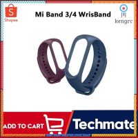 [รับ500c.CCB1521NOVNW] สายนาฬิกาข้อมือซิลิโคน สำหรับ Mi band 3 และ Mi band 4 Sาคาต่อชิ้น (เฉพาะตัวที่ระบุว่าจัดเซทถึงขายเป็นชุด)