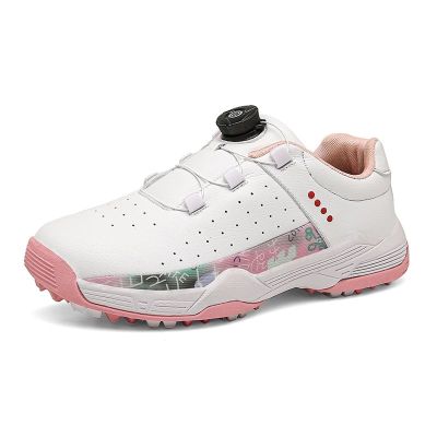 2023 new Cross-border new big yards golf shoes fashion leisure shoes sneakers rotary smash on foot
