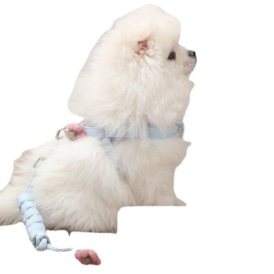 ﹍▥ สายจูงสุนัข ตุ๊กตาสุนัข เสื้อกั๊กสุนัขขนาดเล็ก สไตล์ Charpy Bear Puppy Dog Rope Pet Dog Chain ขายส่ง